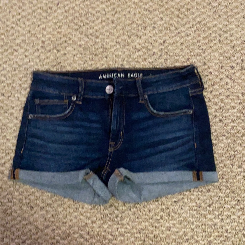 american eagle jean shorts